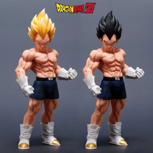 Dragon Ball Z 🏋️♀️Training Vegeta SSJ Action Figure - 28cm PVC