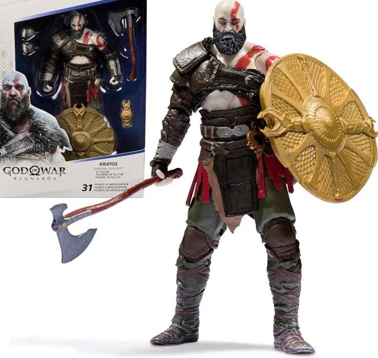 Action Figure Atreus/God Of War Ragnarok 18cm 🎀CON SCATOLA + 🚛SPED GRATUITA