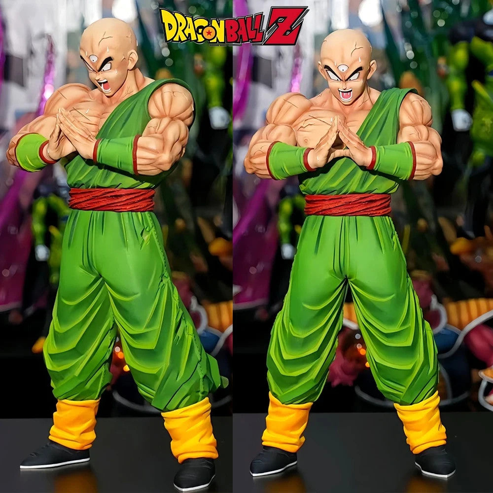Dragon Ball Z🔥 Tien Shinhan Action Figure 34cm PVC Anime  🚛SPED GRATUITA