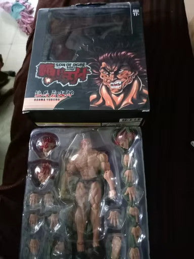 š„ST Baki Hanma - 17CM Action Figure di Hanma Yuujiro | Da Collezione in PVCš„