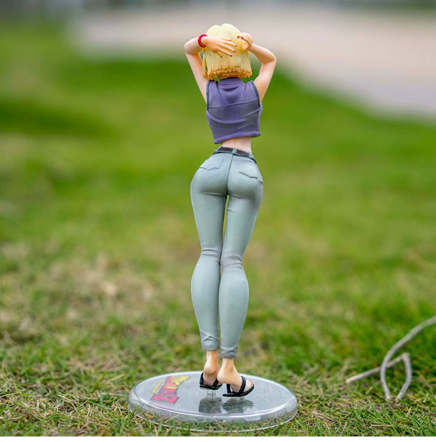 Dragon Ball Android 18 Anime Action Figure in PVC 20 Cm
