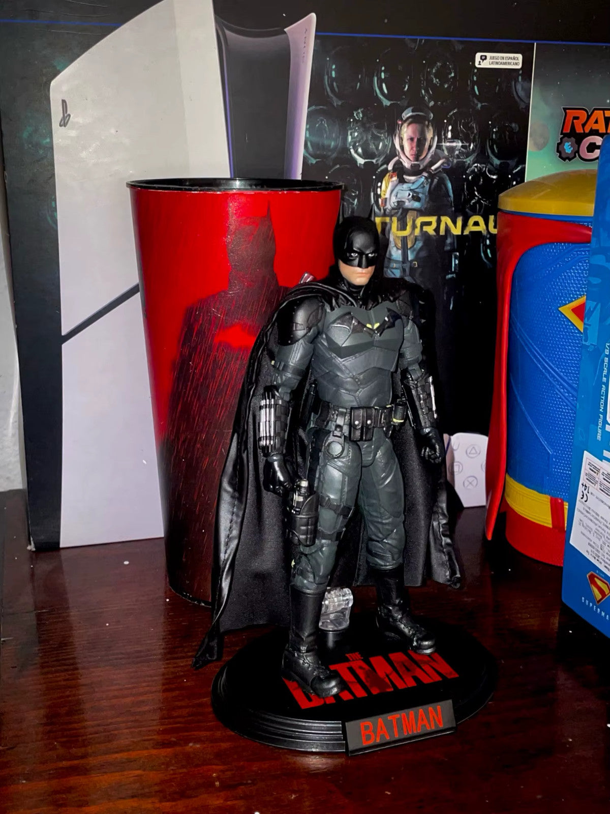 Robert Pattinson The Batman Action Justice League Figura ben Batman Anime Figure