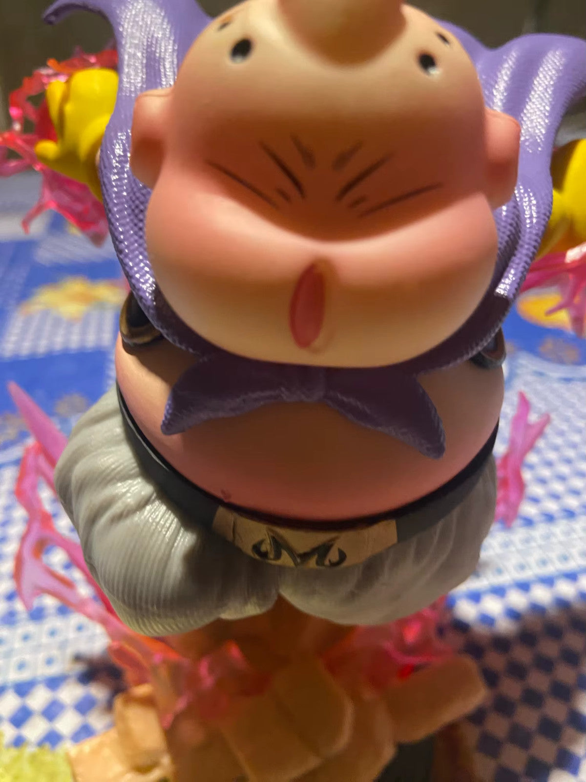 Dragon Ball Z Figure 19cm Majin Buu Fat Buu GK con Luce | Statua Anime in PVC,