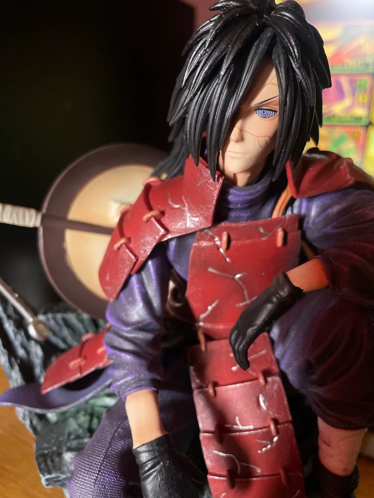 🔥 Naruto Action Figure 30cm Uchiha Madara PVC Statua Anime Collezione 🎌