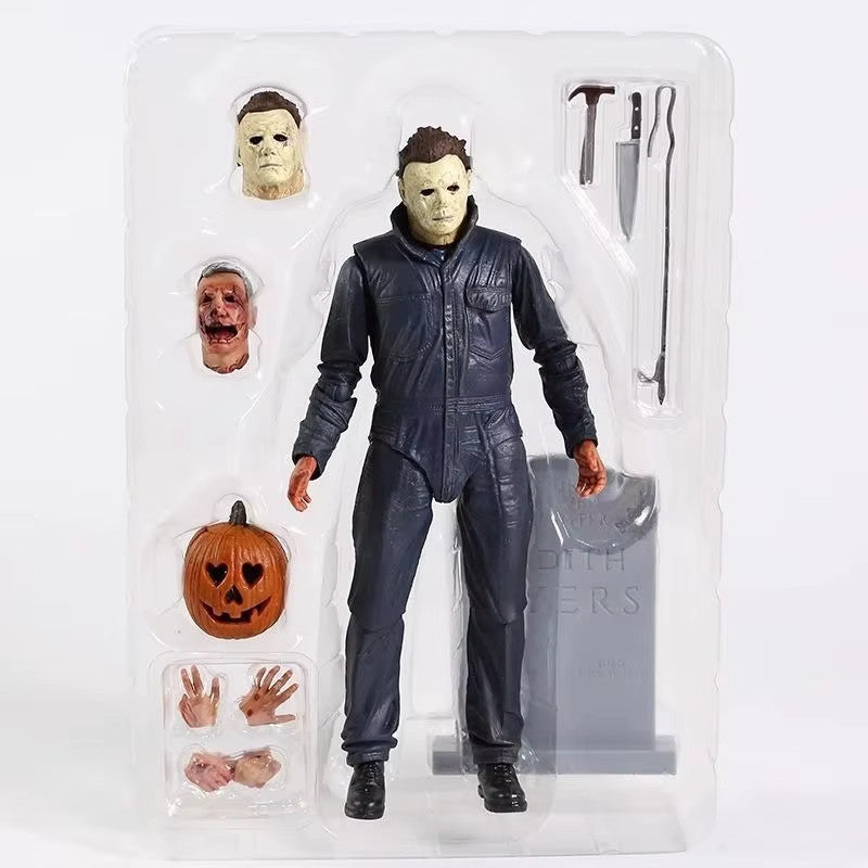 Michael Myers Action Figure Halloween Horror 19 Cm CON SCATOLA + 🚛SPED GRATUITA