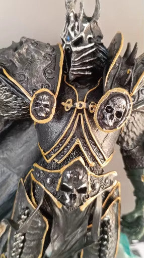 FALL OF THE LICH KING ARTHAS ACTION FIGURE Modello  21CM CON Original Box🎁