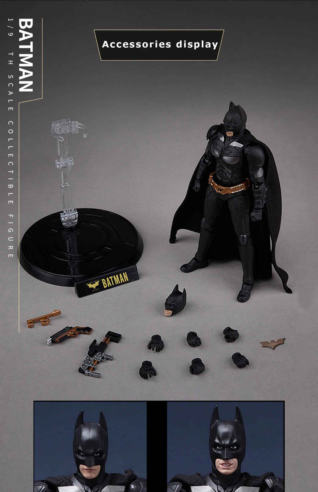 Fondjoy Cavaliere Oscuro Batman 19Cm Action Figure Con Scatol 🚛SPED.GRATUITA