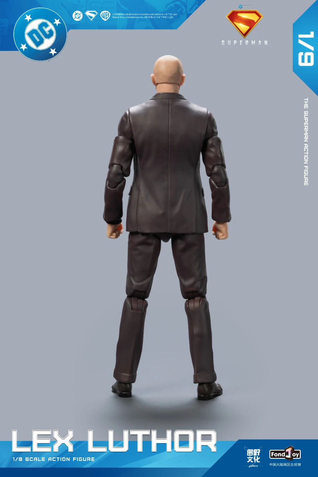 Lex Luthor Action Figure FondJoy | 🔥Superman 2025 Justice League 19 CM