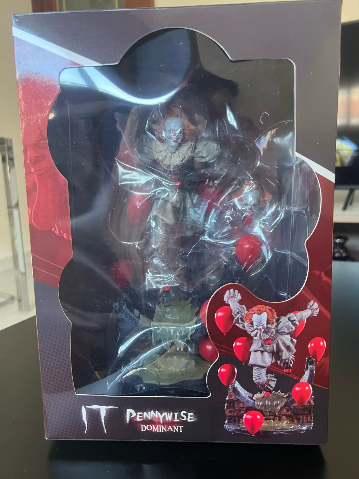 20Cm NECA Stephen King's IT Pennywise Horror Action Figure CON SCATOLA ORIGINALE