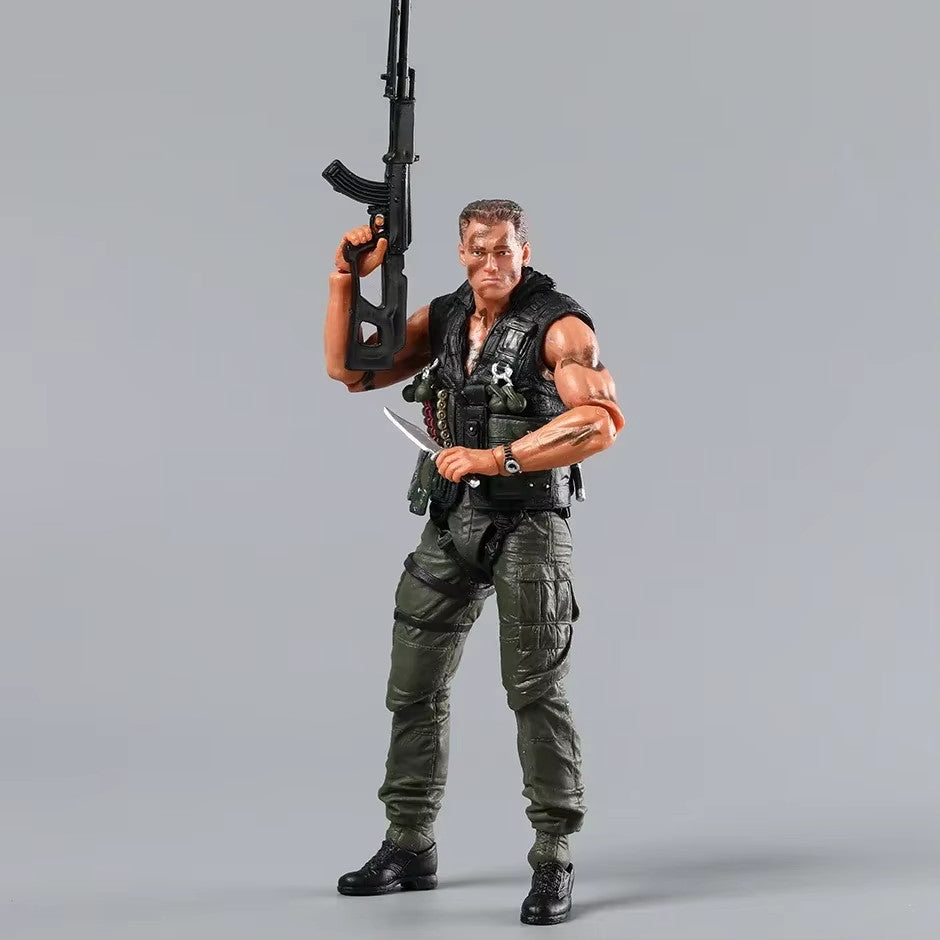 Neca Ultimate Commando Schwarzenegger 17,5Cm Action Figure Con Scatola✅