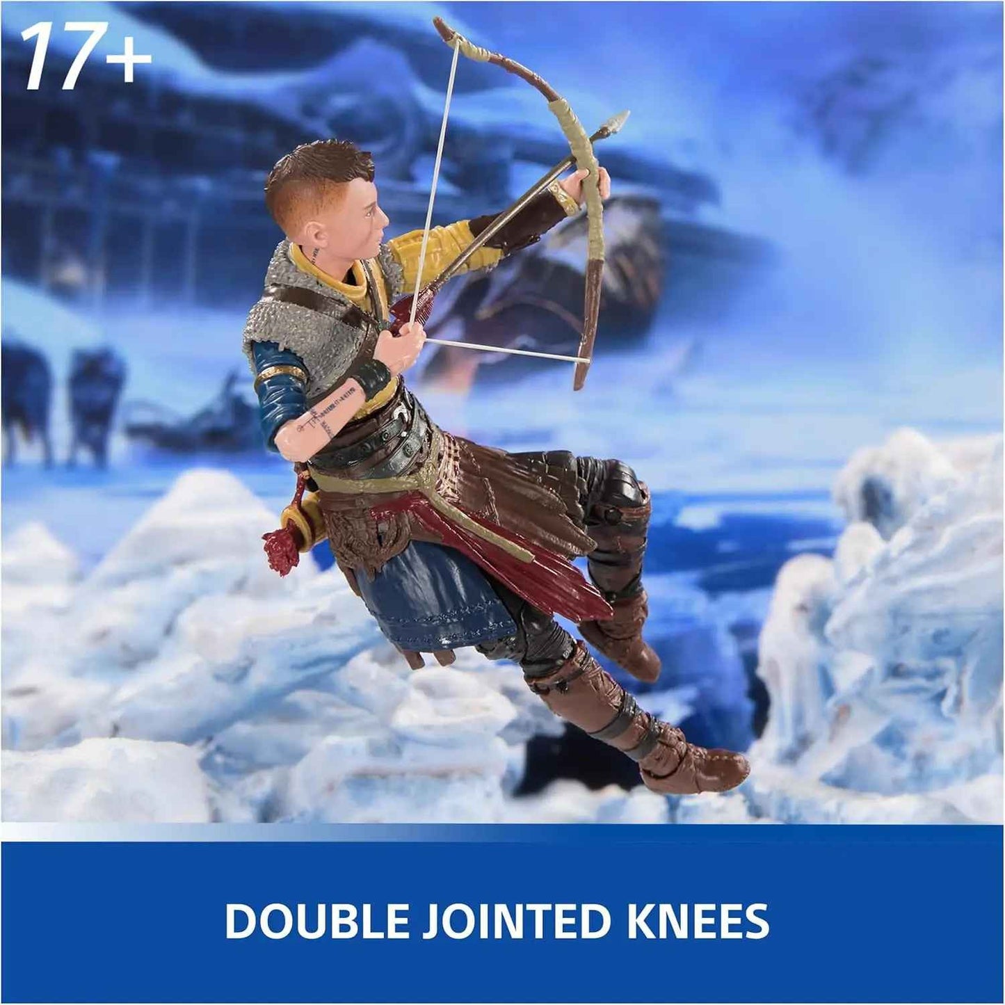 Action Figure Atreus/God Of War Ragnarok 18cm 🎀CON SCATOLA + 🚛SPED GRATUITA