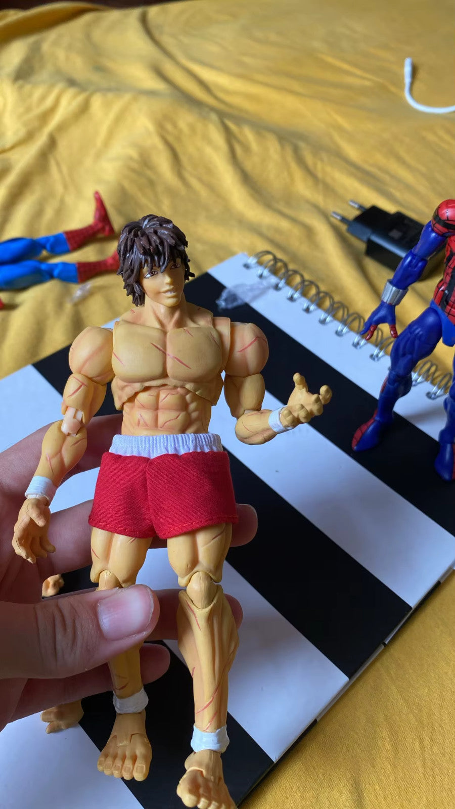 š„ST Baki Hanma - 17CM Action Figure di Hanma Yuujiro | Da Collezione in PVCš„