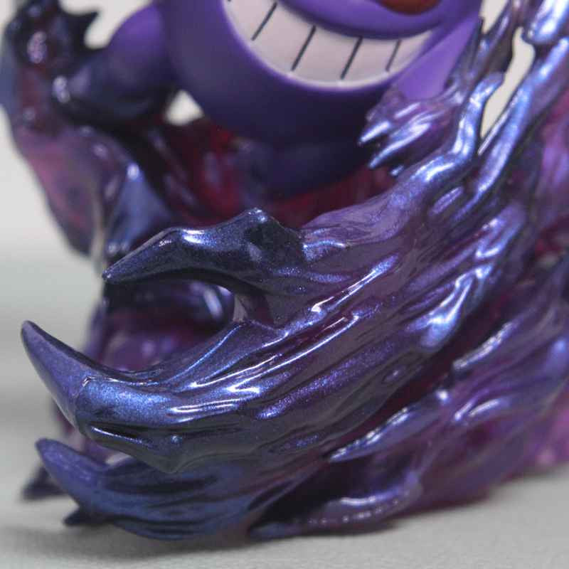 👻 Pokemon Gengar vs Snorlax Artiglio Fantasma – Action Figure 18 cm PVC