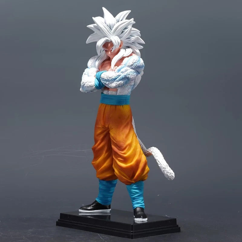 🔥 Figura di Goku Dragon Ball 32cm | Son Goku Super Saiyan 5 con 2 Teste 🐉