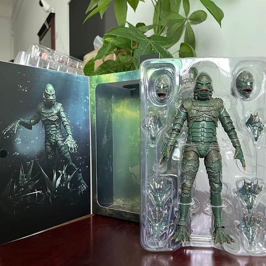 NECA Creature from the Black Lagoon Action Figure Horror Film SCATOLA ORIGINALE