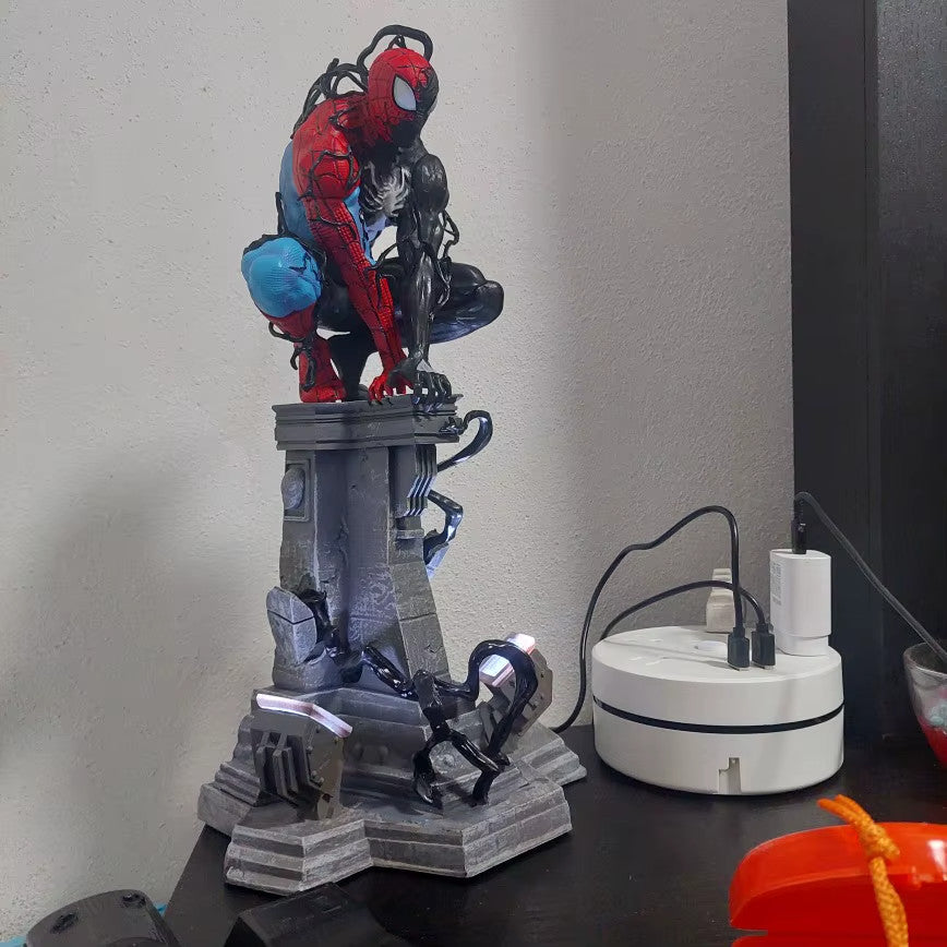 Spiderman Venom Symbiote Spider Man 38CM Action Figure CON SCATOLA