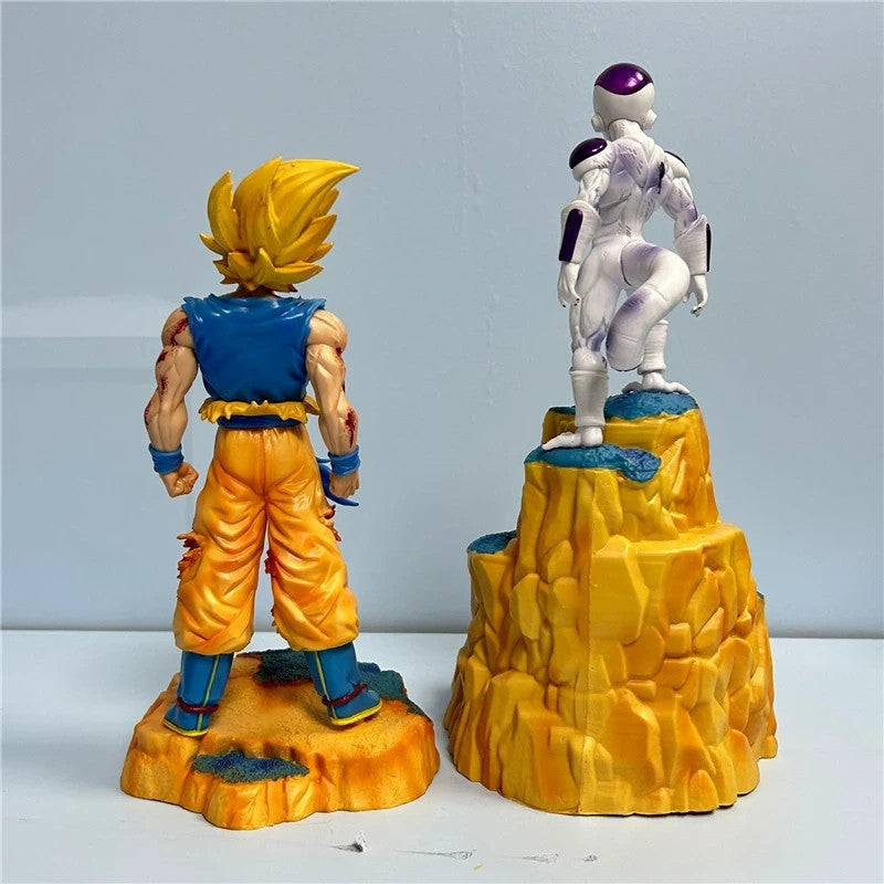 🐉 Dragon Ball Z Action Figure 31cm – Goku SSJ vs Freezer Anime