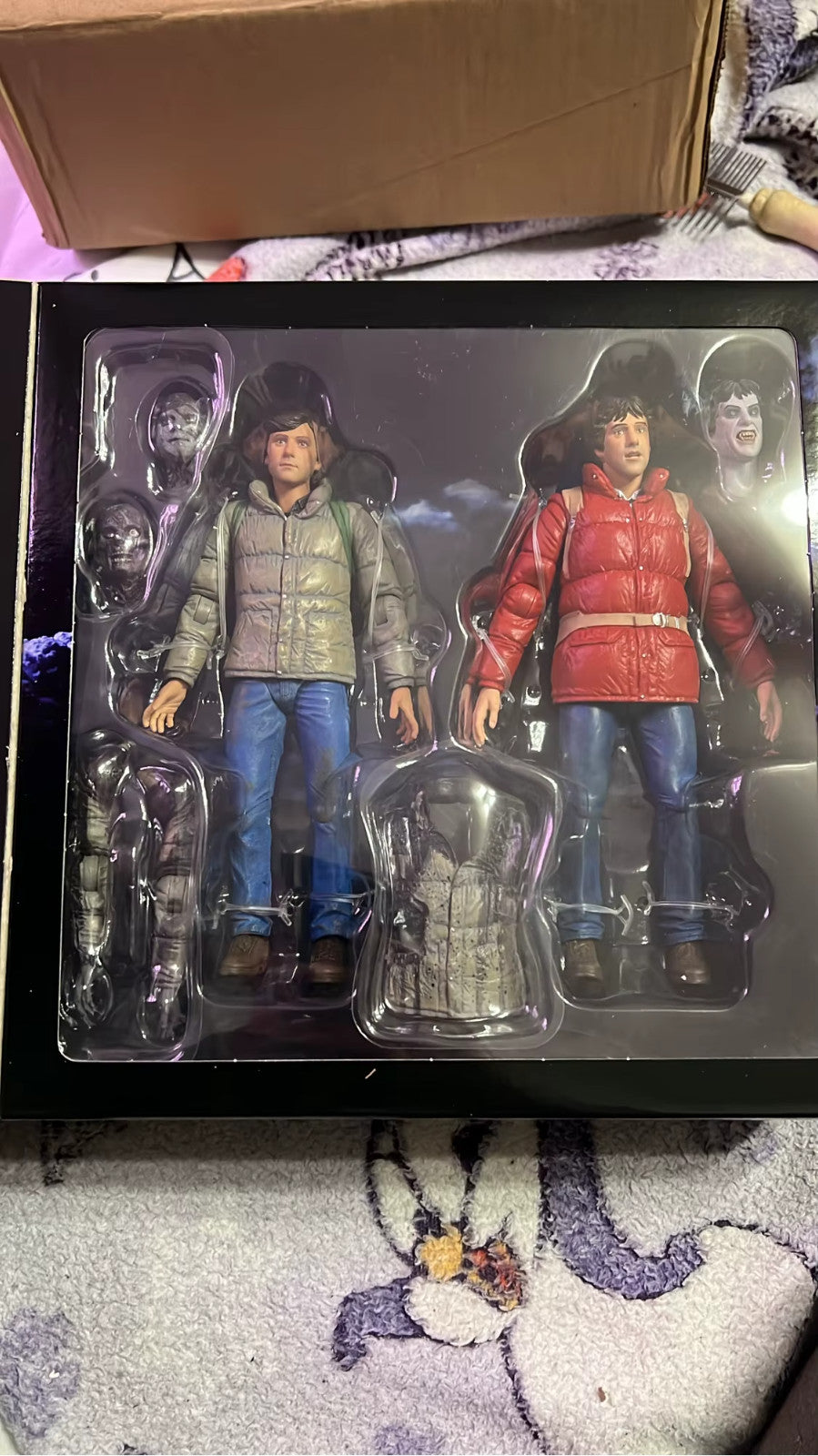 🐺 NECA Jack & David – Lupo Mannaro a Londra 2 Action Figure CON ORIGINAL BOX