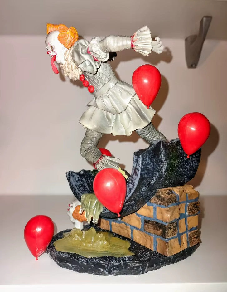 20Cm NECA Stephen King's IT Pennywise Horror Action Figure CON SCATOLA ORIGINALE