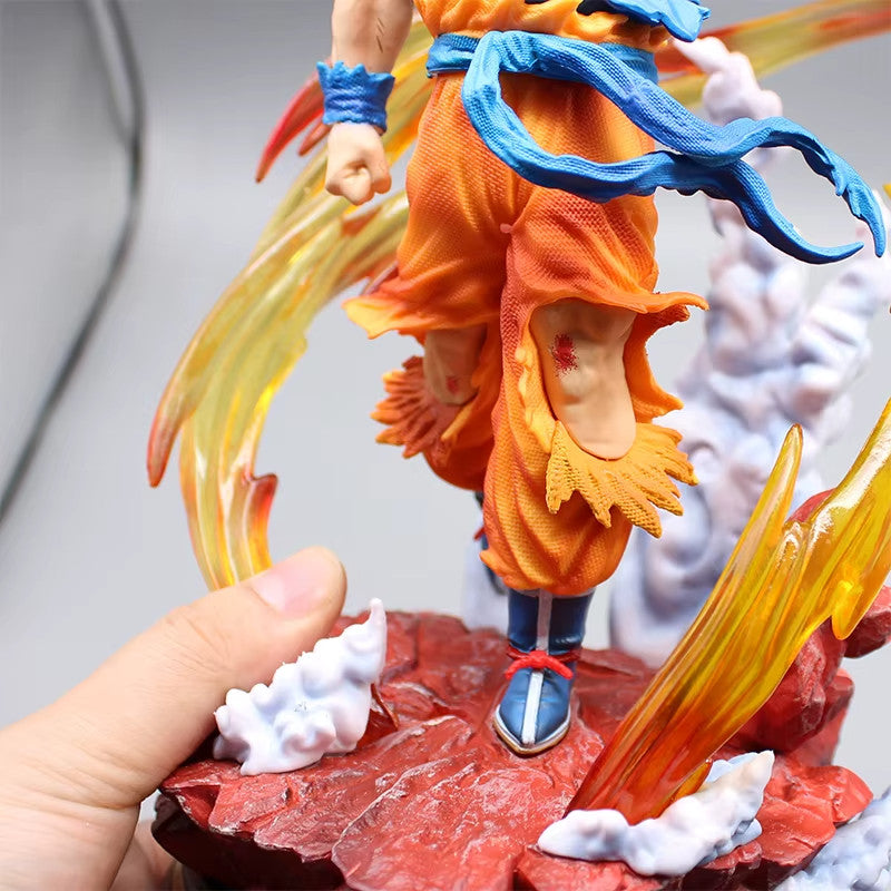 Anime Dragon Ball Z Son Goku Statue Figure Super Saiyan Gift Collection Anime