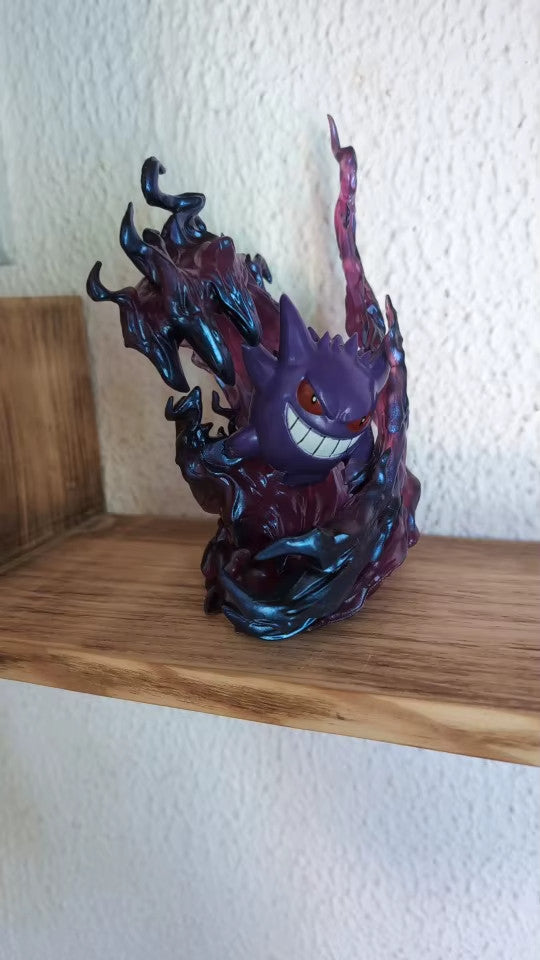 👻 Pokemon Gengar vs Snorlax Artiglio Fantasma – Action Figure 18 cm PVC