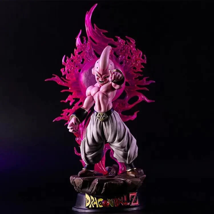 Dragon Ball Anime  Majin Buu Boo Action Figure in PVC  Luce a Led Modello da col