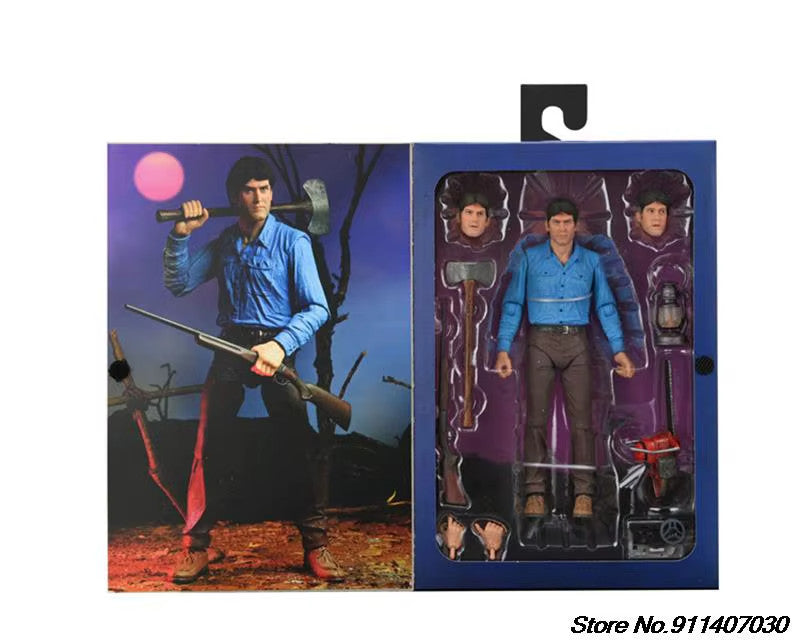 NECA Evil Dead 18CM Action Figure 3 VARIANTI DISPONIBILI ✅ CON SCATOLA