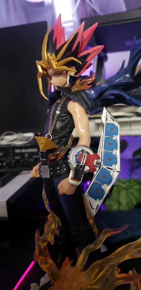 🎴 Yu-Gi-Oh! Yugi Muto 28cm Action Figure ✨ Duel Monsters 🃏 Da Collezione
