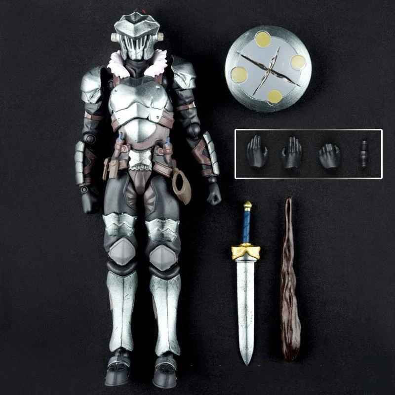 ⚔️ 17CM Goblin Slayer Action Figure Anime PVC Assemblabile | 🚚 Sped. Gratuita C