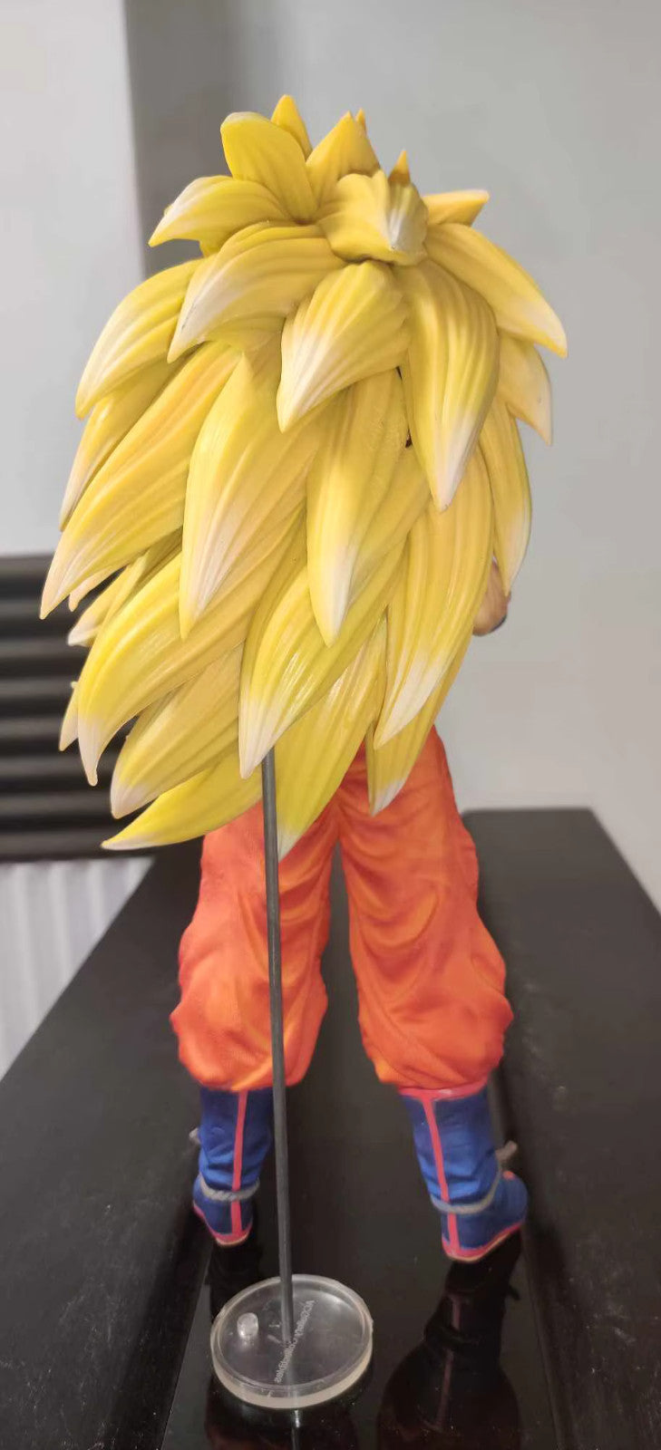 11.8in/30cm Anime Dragon Ball Z Figure SSJ3 Goku Figure PVC Super Saiyan Statue
