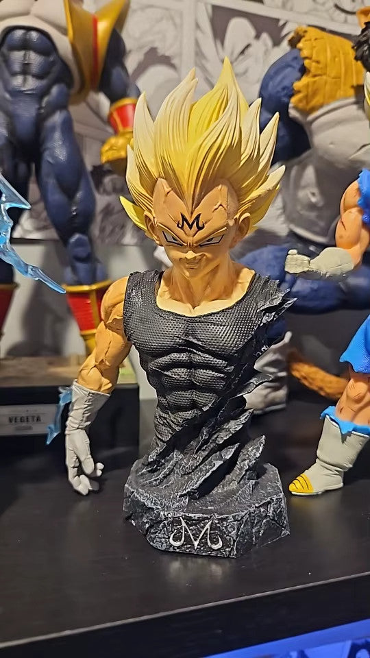 Dragon Ball Z Figure Majin Vegeta Anime Figurine 22cm PVC Action Figure