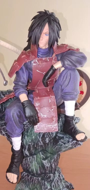 🔥 Naruto Action Figure 30cm Uchiha Madara PVC Statua Anime Collezione 🎌