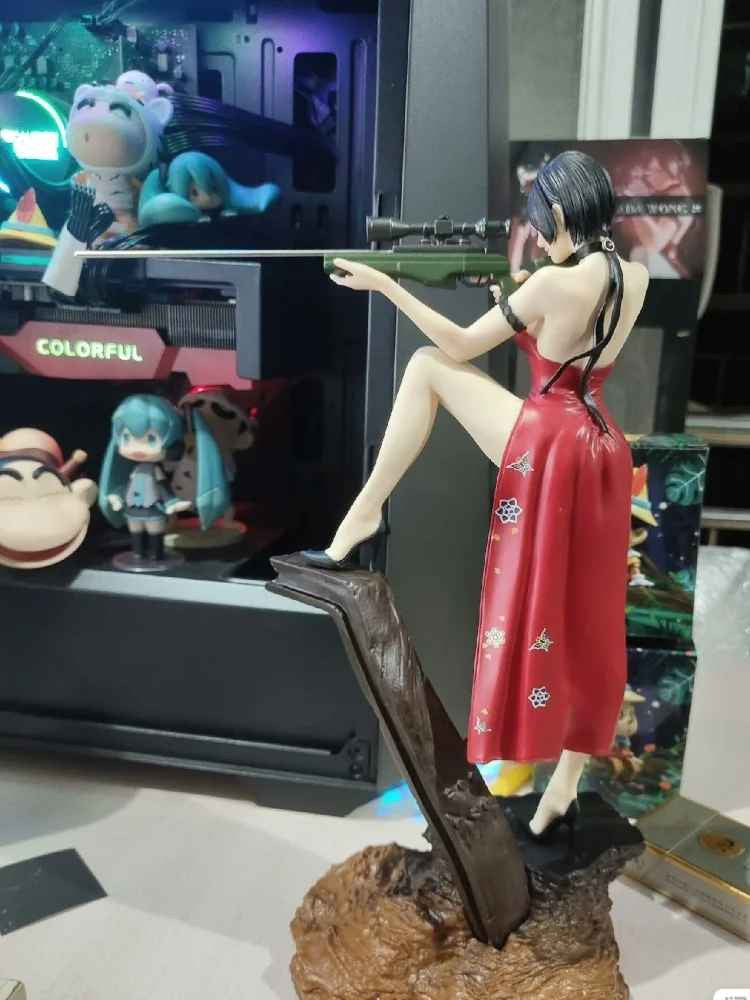 33cm Anime Resident Evil Action Figure Ada Wong CON SCATOLA ORIGINALE