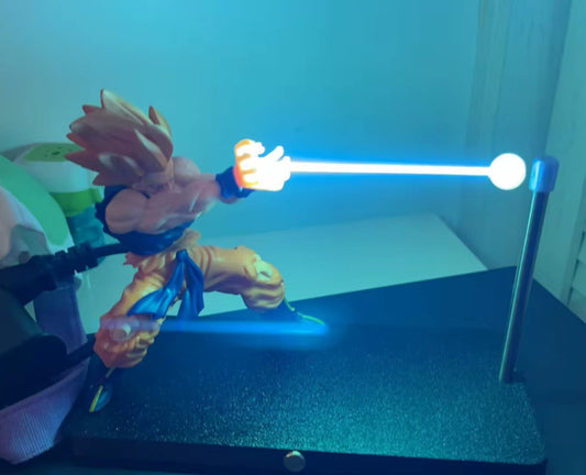 Anime DRAGON BALL Z 💡Lampada Son Goku Super Saiyan Modello LED