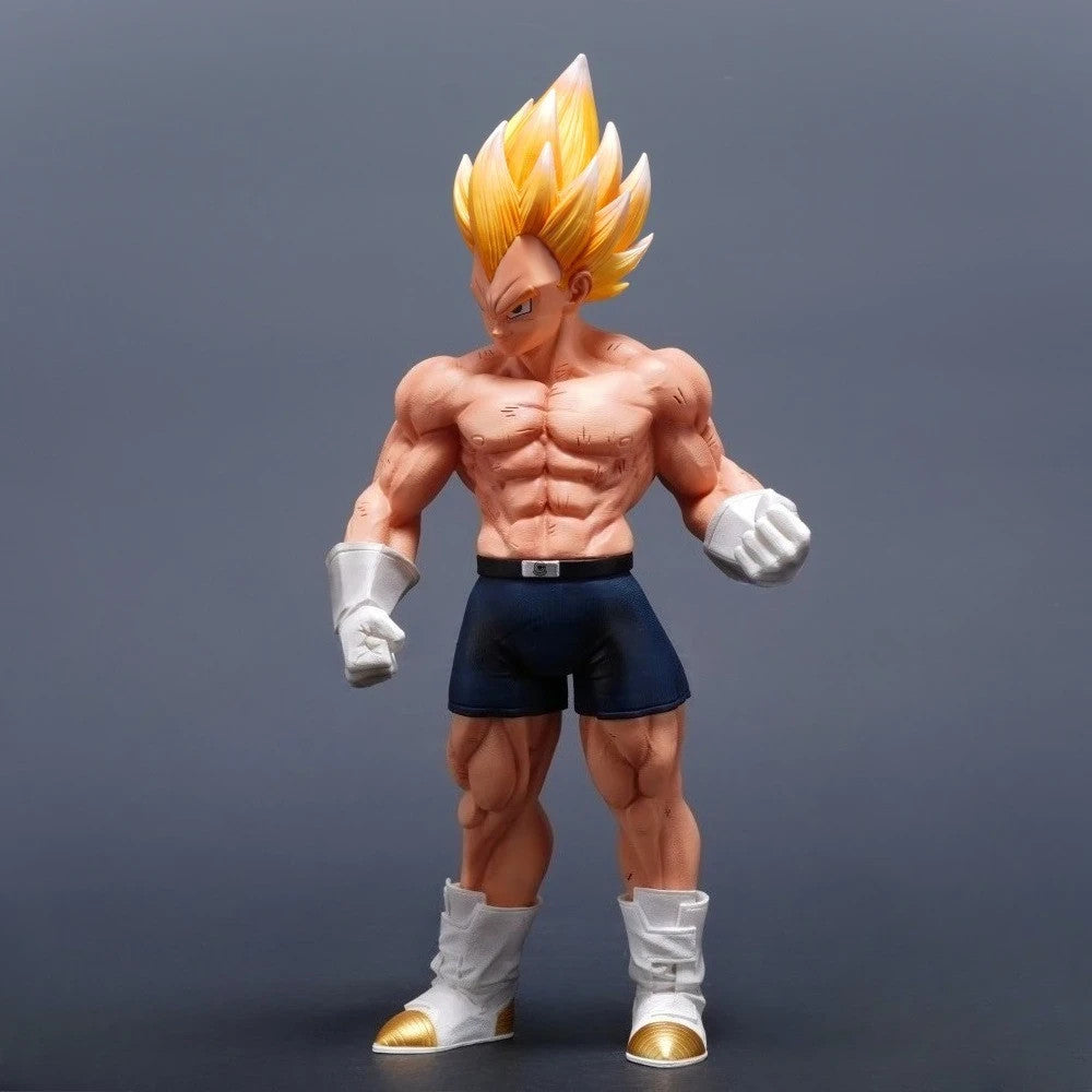 Dragon Ball Z 🏋️♀️Training Vegeta SSJ Action Figure - 28cm PVC