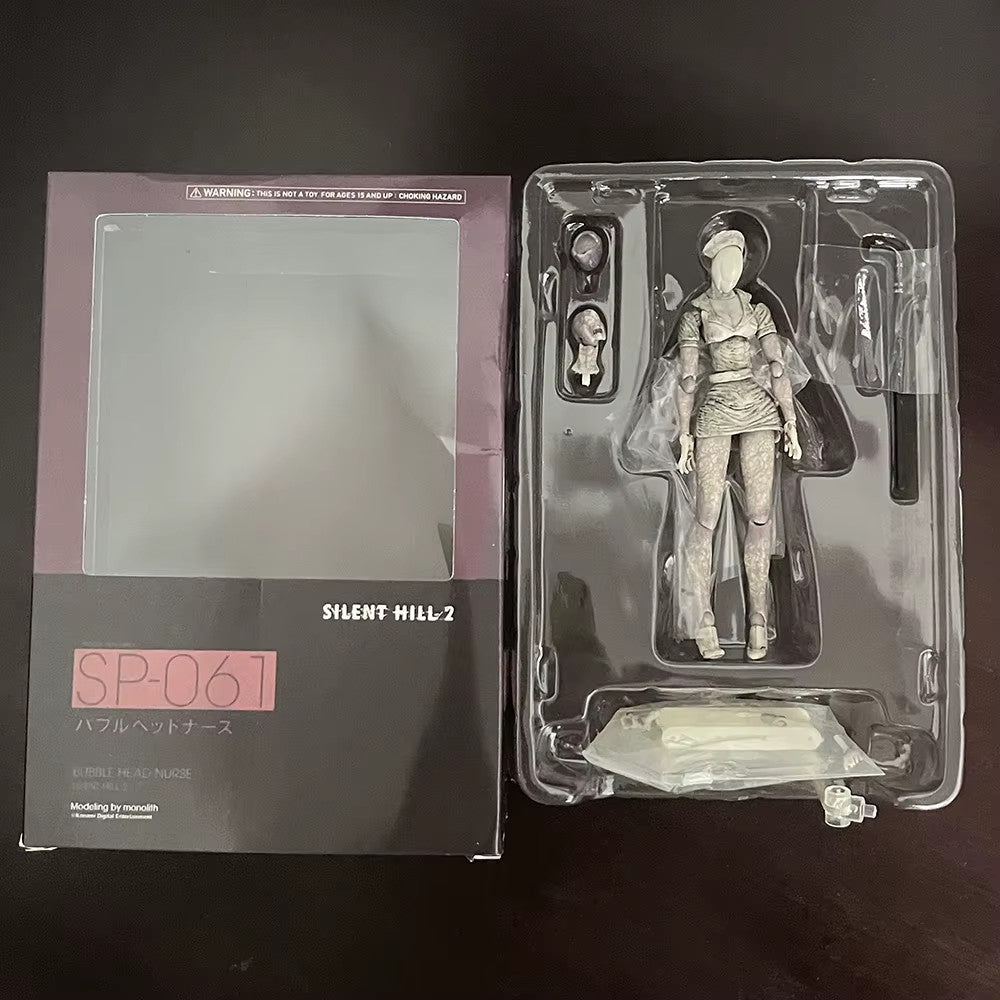 SILENT HILL 2 (Pyramid Head+Nurse)action figure 18CM CON SCATOLA 🚛SPED.GRATUITA