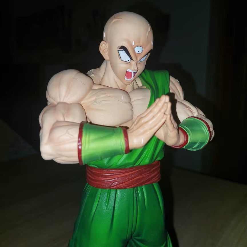 Dragon Ball Z🔥 Tien Shinhan Action Figure 34cm PVC Anime  🚛SPED GRATUITA