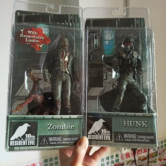 NECA Chris Redfield Figure Hunk Biohazard Zombie  Action Figure Horror