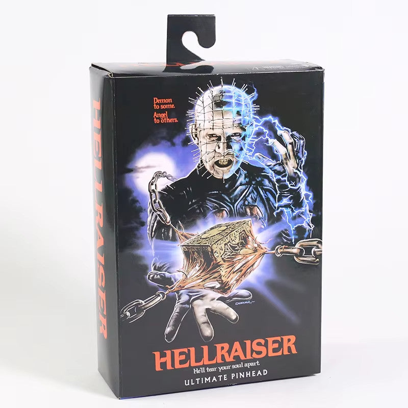 NECA Hellraiser Pinhead 7" Action Figure 1:12 CON SCATOLA + 🚛SPED.GRATUITA