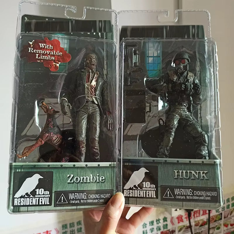 NECA Chris Redfield Figure Hunk Biohazard Zombie  Action Figure Horror