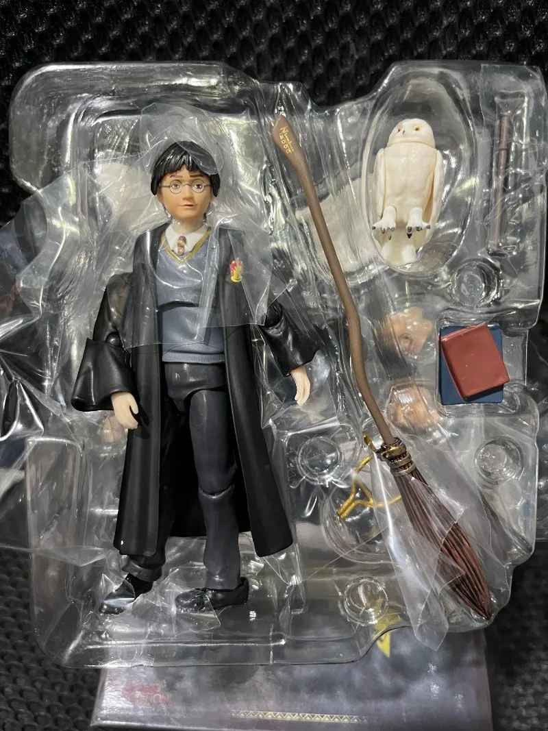 ⚡ SHF Harry Potter Hermione Ron Action Figure Toy 🎁 Collezione PVC