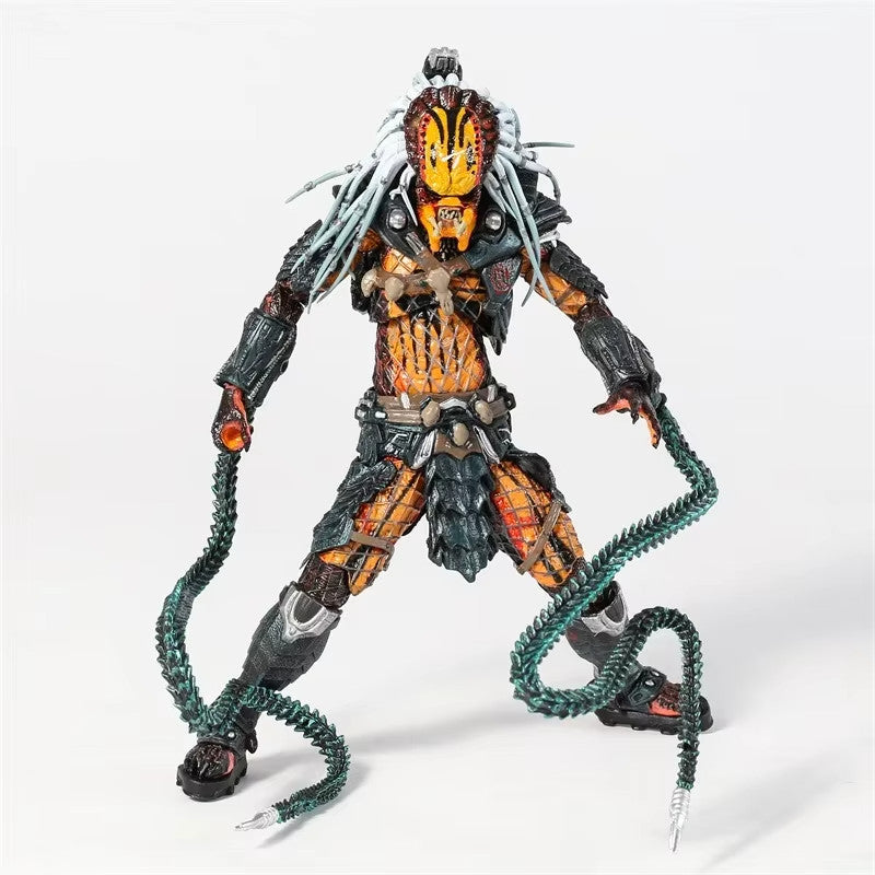 NECA 24CM Predator ULTIMATE CLAN LEADER 7" Action Figure 1:12 🚛SPED.GRATUITA