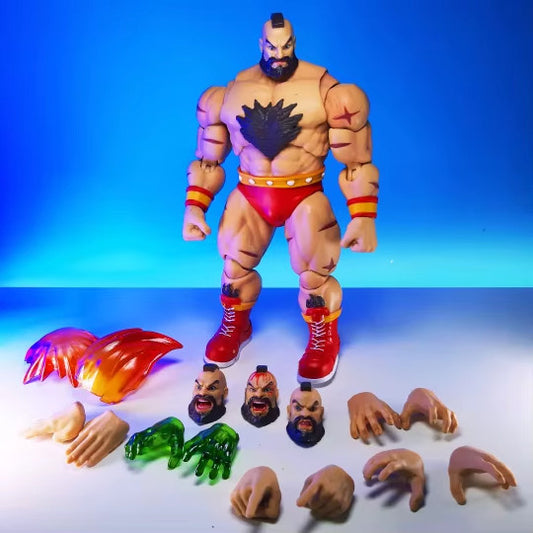 💥 Zangief Street Fighter 2 🥋 Storm Toys 1/12 Action Figure da Collezione