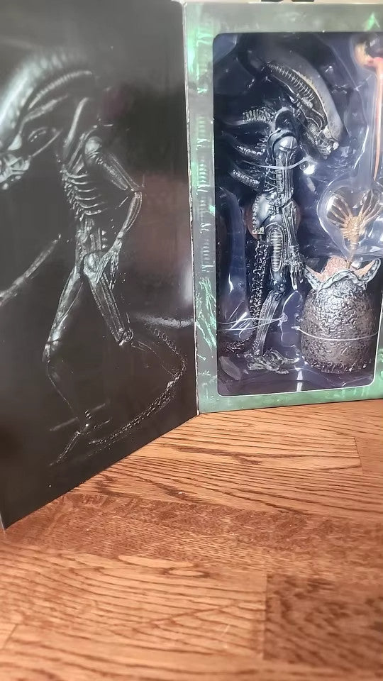 NECA Big Chap Alien Figure, 40th Anniversario CON SCATOLA ORIGINALE SCALA 1/12