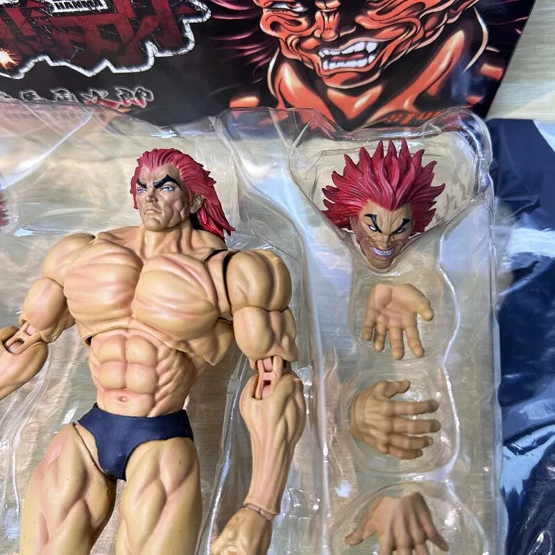 š„ST Baki Hanma - 17CM Action Figure di Hanma Yuujiro | Da Collezione in PVCš„