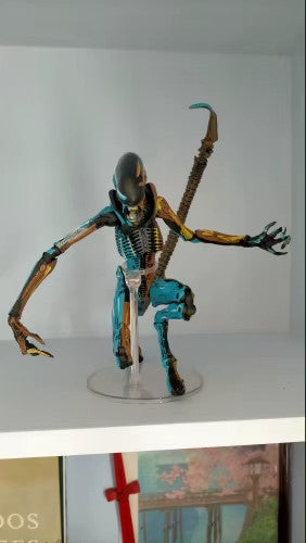 ๐ฝ NECA Alien Blue Xenomorph Action Figure 18CM ๐ Modello da Collezione
