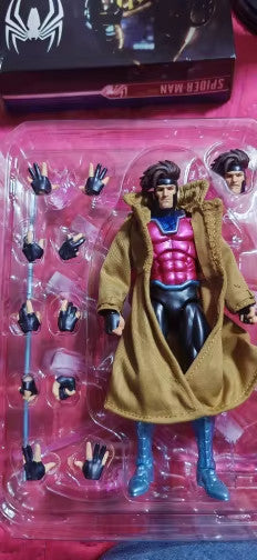 Ct Toys Gambit Figure Mafex 131 X-Men Wolverine 🐺 SHF Anime Action Figure