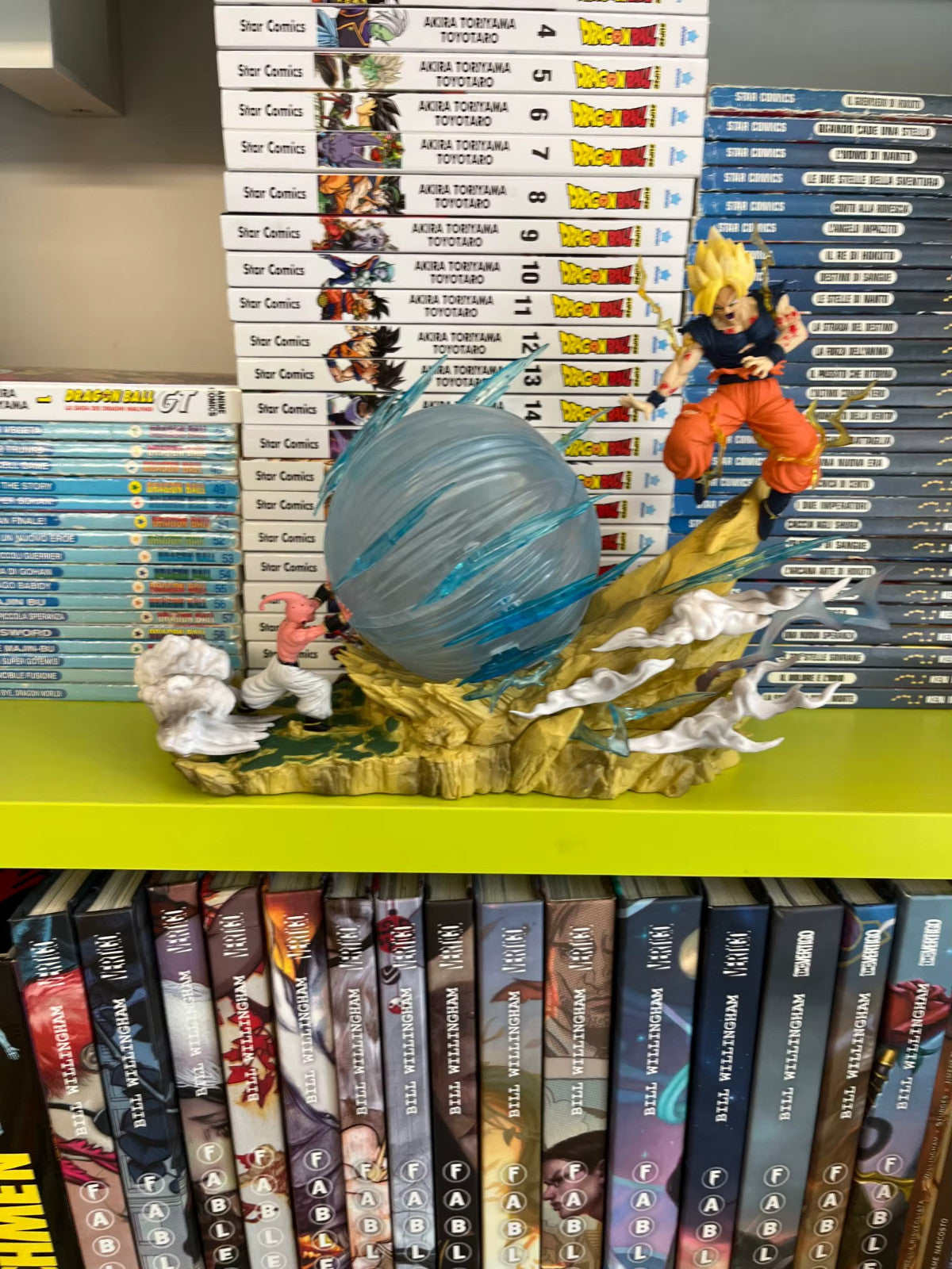 ⚡ Dragon Ball Z Goku vs Bu 21cm Genkidama PVC Action Figure da Collezione 🔥