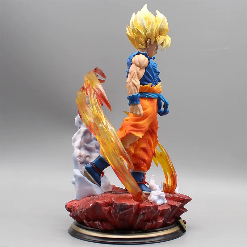 Anime Dragon Ball Z Son Goku Statue Figure Super Saiyan Gift Collection Anime