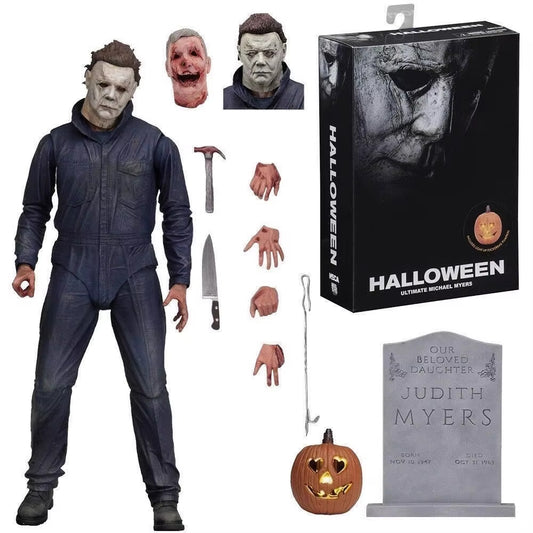 Michael Myers Action Figure Halloween Horror 19 Cm CON SCATOLA + 🚛SPED GRATUITA